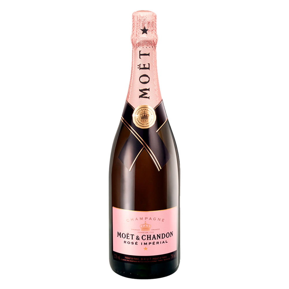 CHAMPAGNE MOET CHANDON 750 ML ROSE M&H