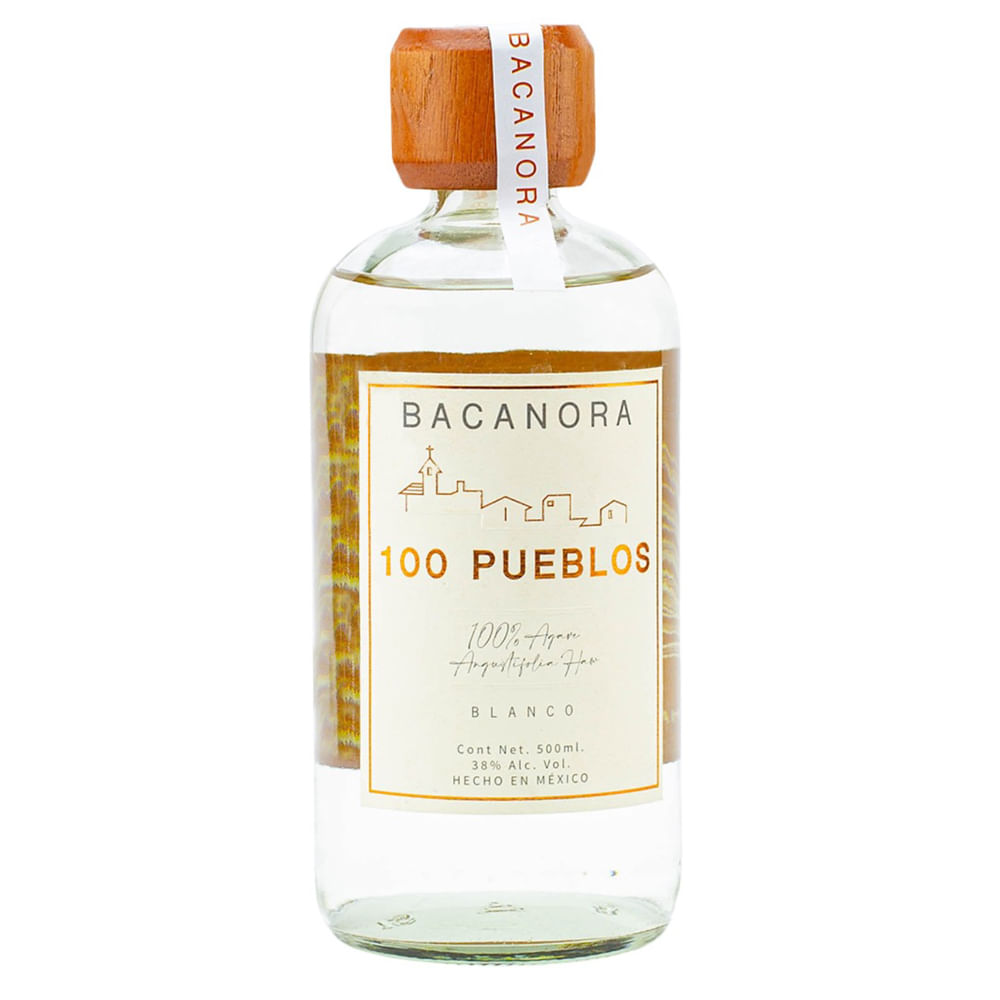 BACANORA 100 PUEBLOS 500 ML BLANCO