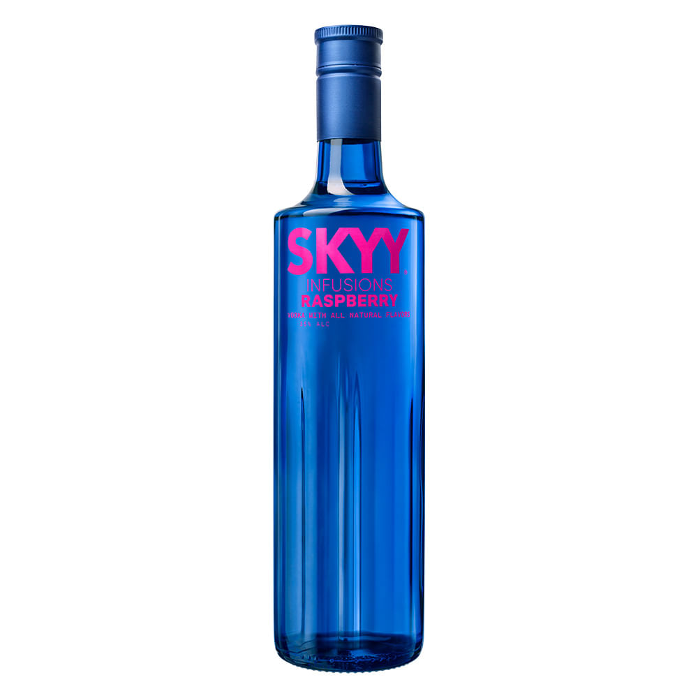 VODKA SKYY 750 ML RASPBERRY