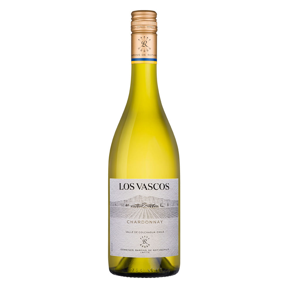 VINO BLANCO LOS VASCOS CHARDONAY 750 ML