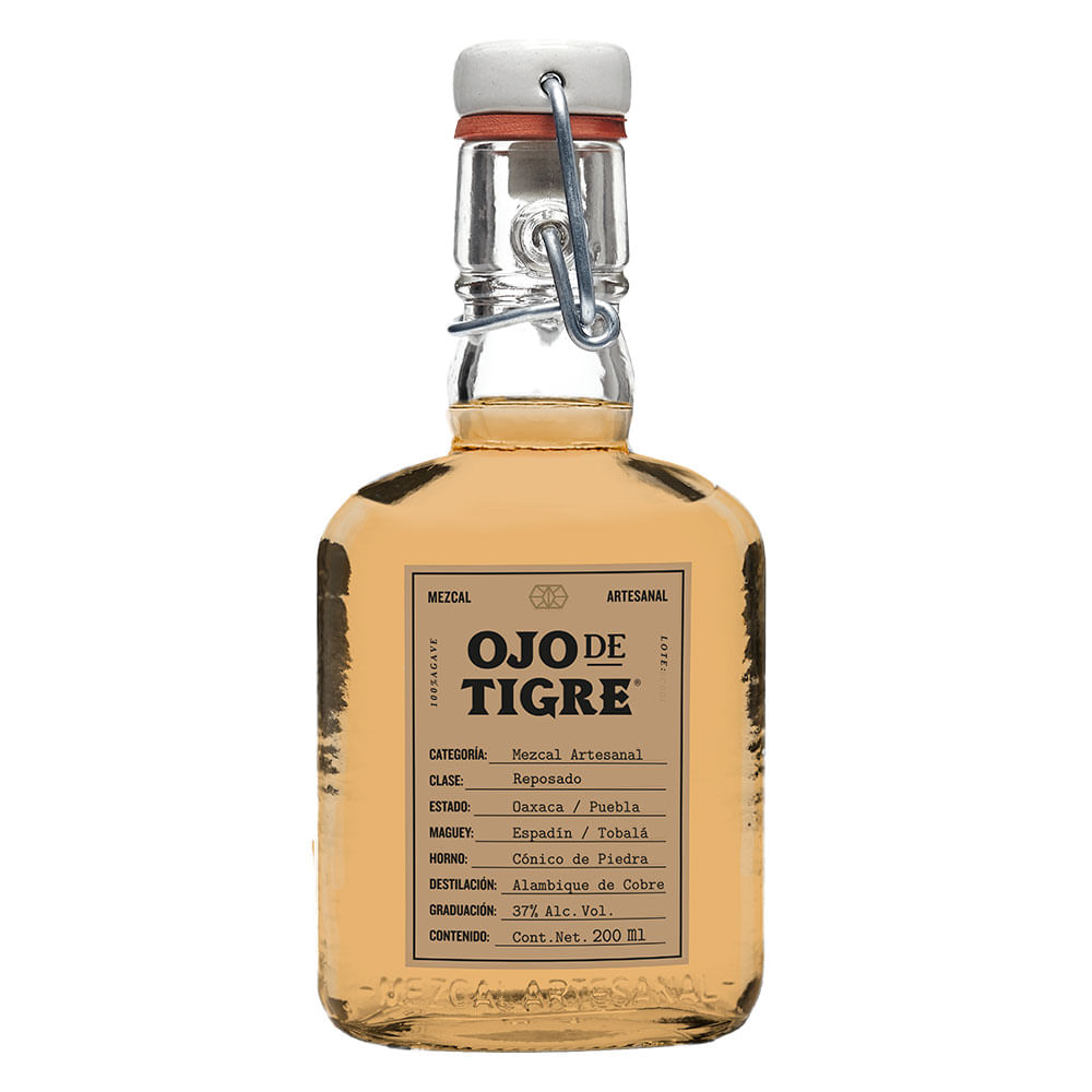 MEZCAL OJO DE TIGRE 200 ML REPOSADO