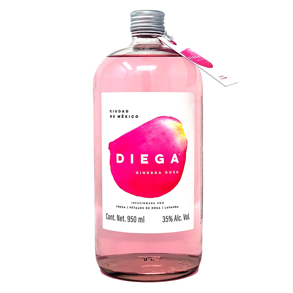 GINEBRA DIEGA 950 ML ROSA
