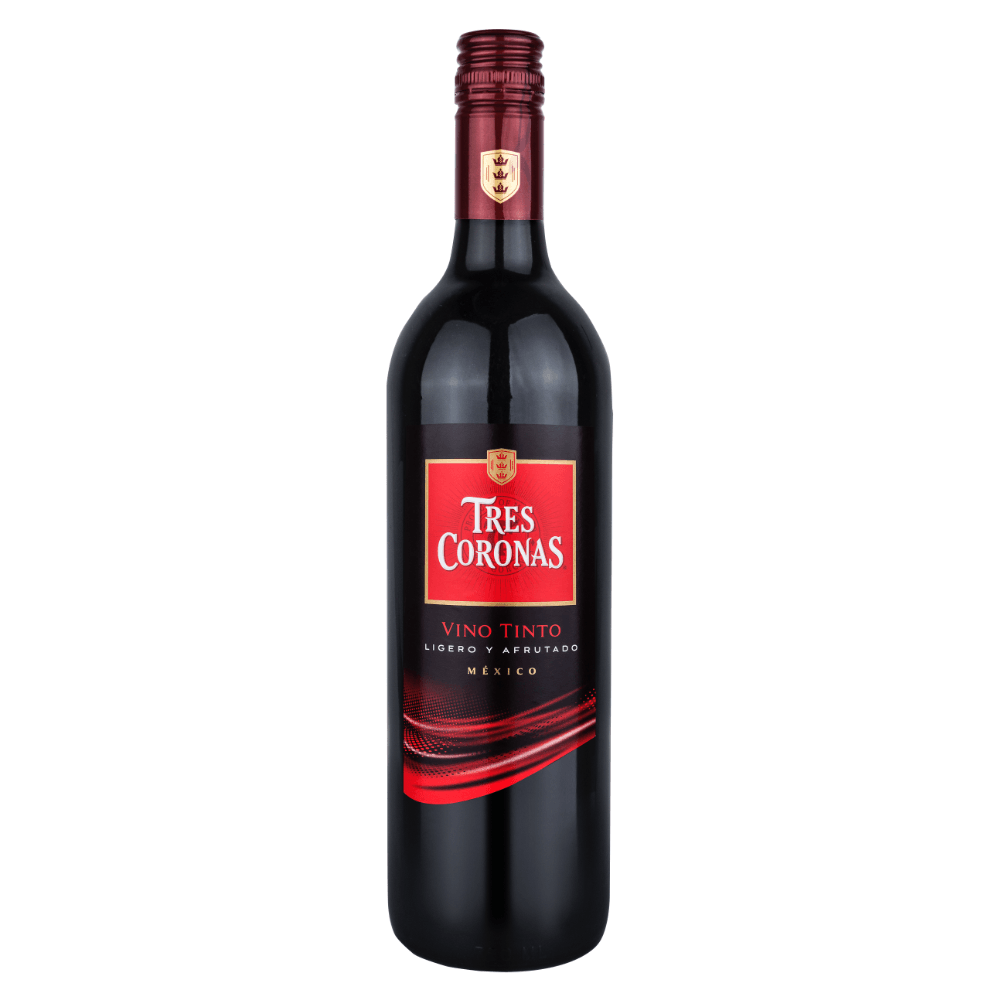VINO TINTO TRES CORONAS 750 ML