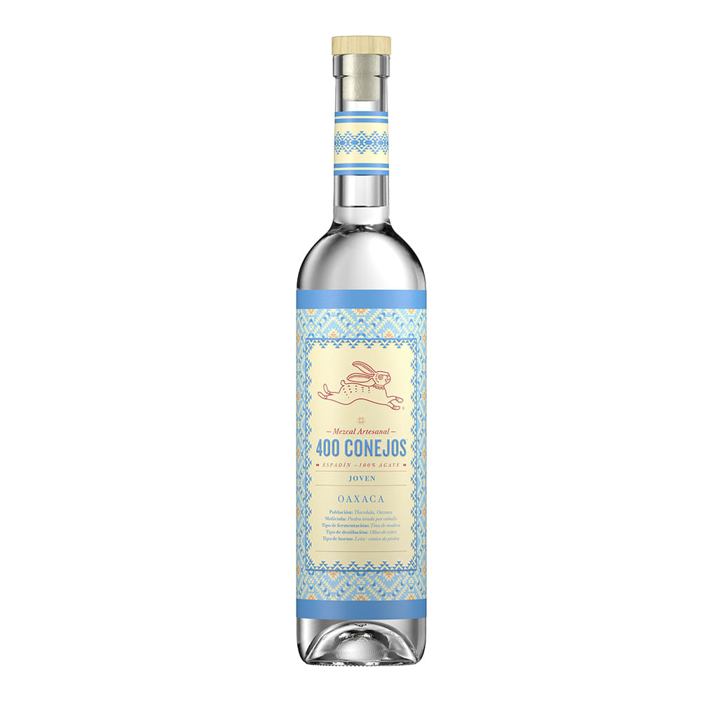 MEZCAL 400 CONEJOS 700 ML JOVEN ESPADIN