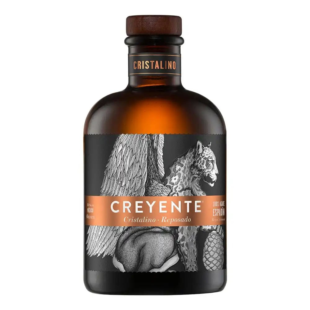 MEZCAL CREYENTE 750 ML CRISTALINO REP