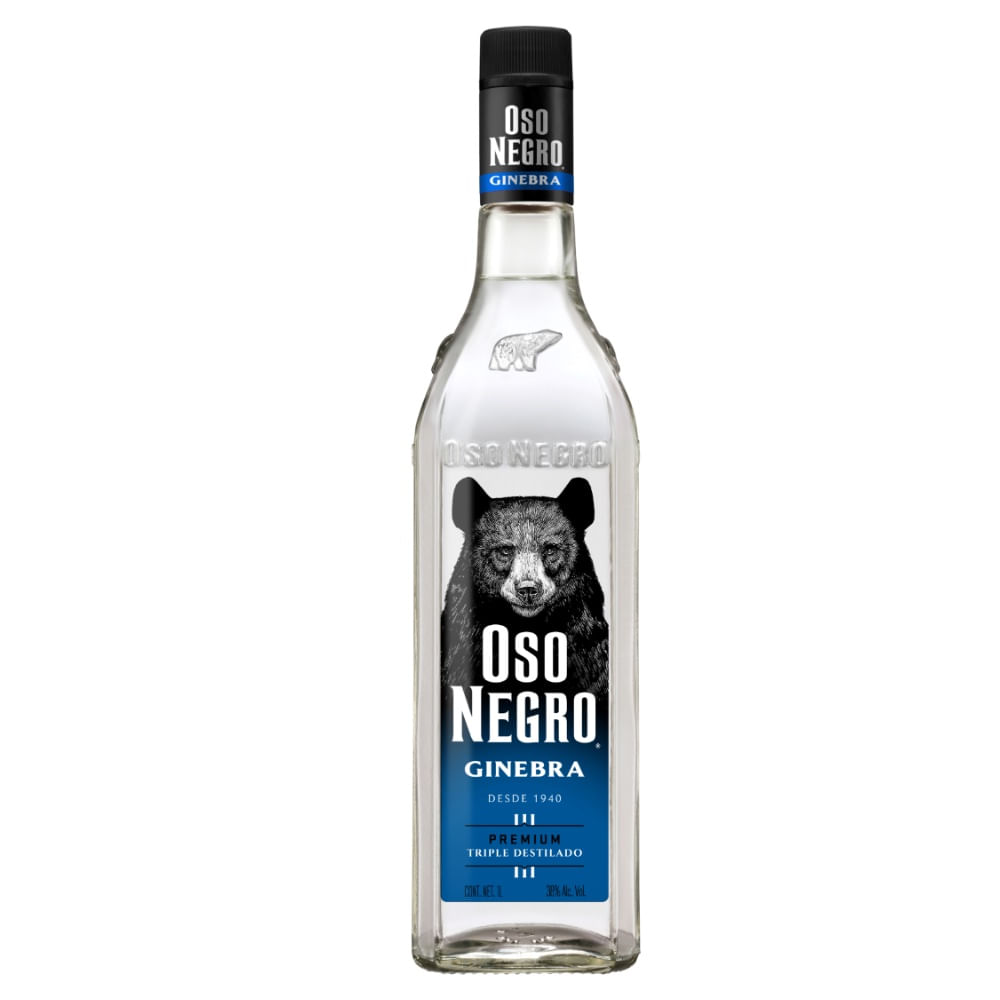 GINEBRA OSO NEGRO 1 L CUERVO