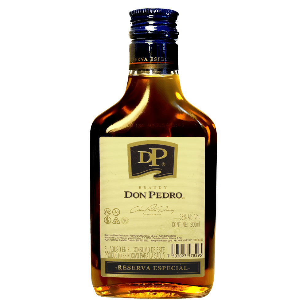 BRANDY DON PEDRO 200 ML GRAN RESERVA