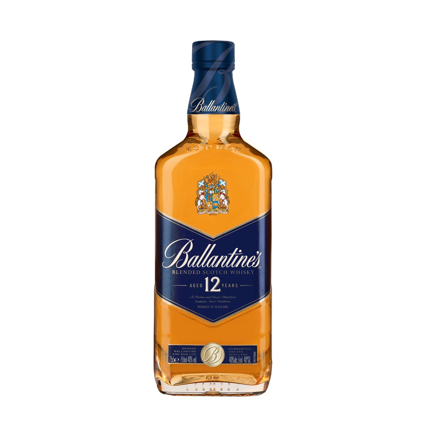 WHISKY BALLANTINES 750 ML 12 AÑOS