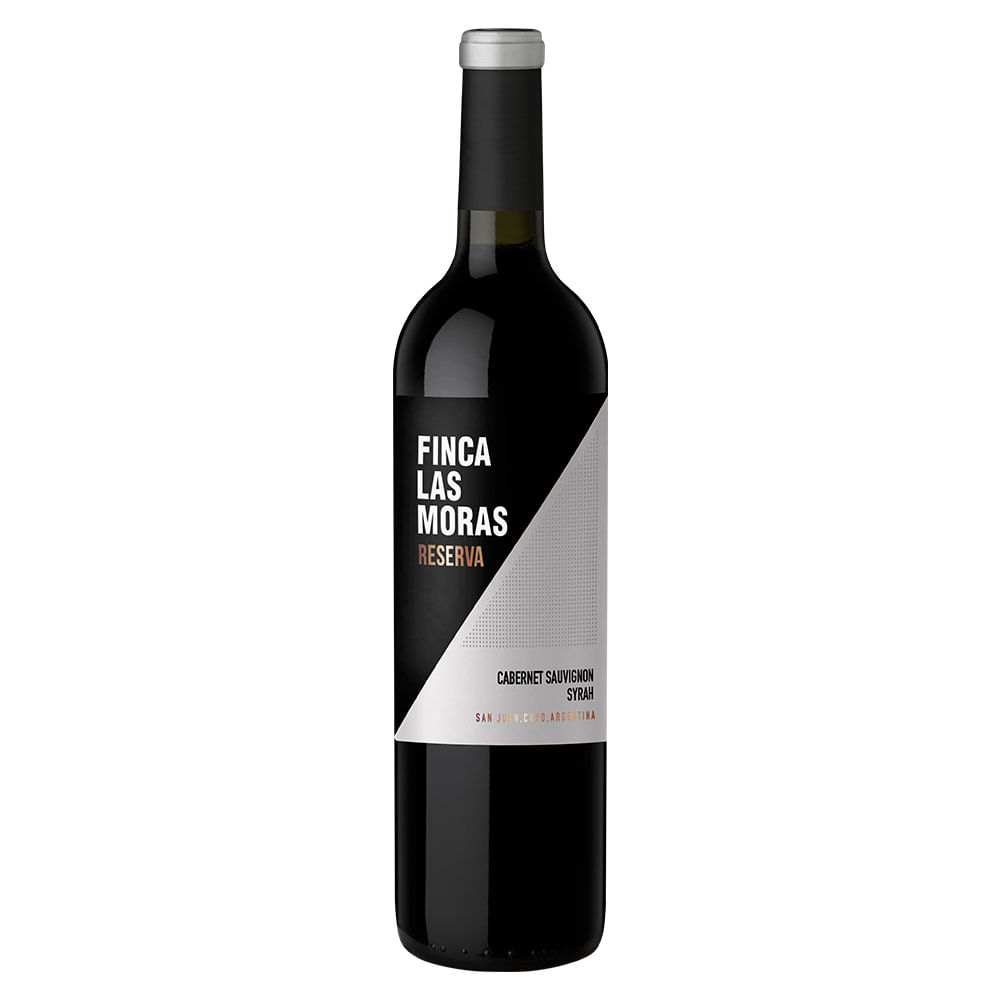 VINO TINTO FINCA LAS MORAS 750 ML RVA CABSAUV-SHIRAZ ARG