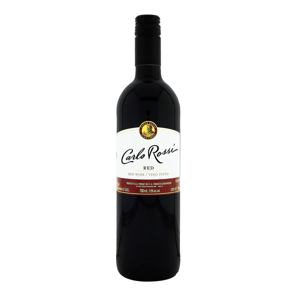 VINO TINTO CARLO ROSSI 750 ML