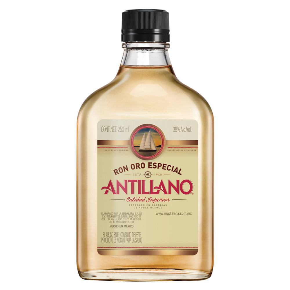 RON ANTILLANO 250 ML ORO